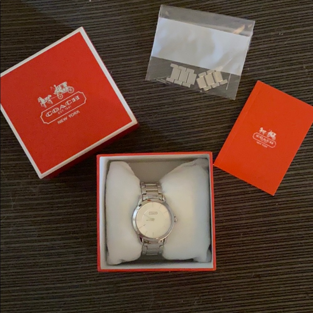 Coach Sport Monogramed Watch